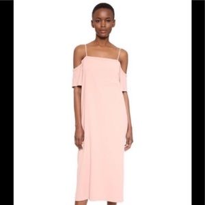 T Alexander Wang Off Shoulder Shift Dress